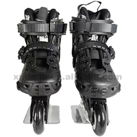 2025 vente en gros clignotant 4 roues sûr chaussures à roulettes agressives professionnel Slalom Freestyle vitesse en ligne patin à roulettes en ligne