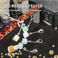 Testeur de commutateurs de clavier mécanique 2026, jouet anti-stress en plastique, porte-clés clicker pour adulte, ouvre-bouteille