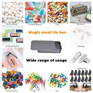 High Quality Metal <strong>Gift</strong> <strong>Box</strong> Custom Logo/Size <strong>Small</strong> Rectangle Color Printed Mint Candy Sliding Storing Solid Perfume Tin <strong>Box</strong> - Product Image 6