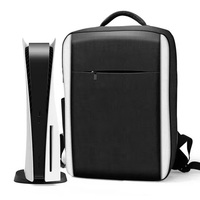 Étui de transport pour console PS5, sac de rangement de voyage 5 en 1 avec sangle réglable, accessoires étanches et antichocs
