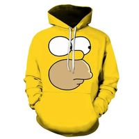 Sweat à capuche imprimé camouflage Bart Simpson avec logo personnalisé pour hommes femmes avec plusieurs tailles Streetwear Fashion Oversized Sweatshirt