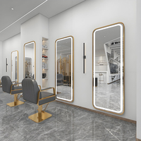 Grand Miroir Intégral Incassable à LED avec Interrupteur Tactile, Fournisseur d'Usine, Miroir Encadré Antidéflagrant en Verre Trempé