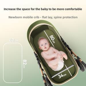 Ensemble siège auto multifonction et poussette pour bébé Poussette pour bébé - Product Image 4