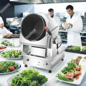 Machine à cuire le riz frit au gaz/électrique, produits explosifs, cuisson automatique, acier inoxydable, 5000W, facile à nettoyer - Product Image 5