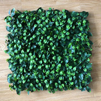Gazon artificiel en plastique de bois de forêt, panneaux verticaux, plantes d'intérieur, feuilles, système de mur vert pour la décoration de la plante, 12 cm