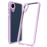 Coque arrière 2 en 1 avec cadre de couleur Offre Spéciale, étui en TPU Transparent mat pour Samsung Galaxy A03 Core