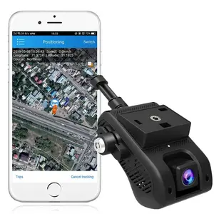 JC400 Wi-Fi Hotspot Gravador de vídeo HD 1080P lente dupla rastreador GPS ao vivo traço Cam 4G dvr carro Dashcam GPS