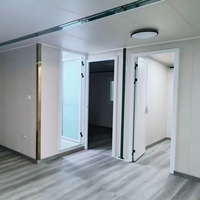 Vente en gros Chine Prix bas OEM Villa miniature de luxe unique 20ft 40ft Maison conteneur écologique extensible en panneaux sandwich