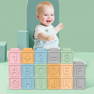 Montessori Toys Soft Stacking Building Blocks Sets for Babies Sensory Toddlers Teething <strong>Bath</strong> Toys Infants Learning Math <strong>Letter</strong> - Product Image 4