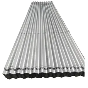 Kualitas tinggi dilapisi warna galvanis baja bergelombang lembar atap logam timah Harga atap kemiringan rendah