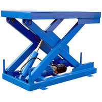 Plateforme élévatrice à ciseaux fixe, table élévatrice à ciseaux hydraulique, plateforme élévatrice électrique pour le chargement de marchandises en entrepôt