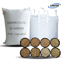 Suministro Directo de Fábrica: Gránulos de Vermiculita Expandida Dorada y Plateada para Relleno de Revestimientos Ignífugos