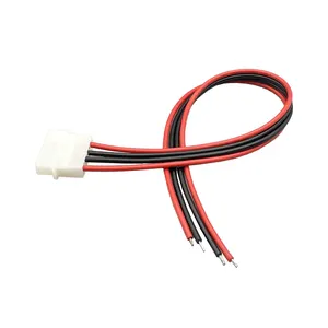 Conector unilateral Molex personalizable, arnés de cables de VW-1, 4 pines, E465814, AWM, 1015, 20AWG, 600V