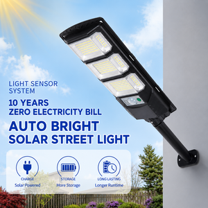 High <strong>Power</strong> Waterproof IP65 <strong>Solar</strong> <strong>Street</strong> Lamp 3 Gears Outdoor <strong>Solar</strong> Outdoor Garden Wall <strong>Lights</strong> With Motion Sensor - Product Image 2