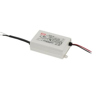 Controlador LED Mean Well PCD-16 de 16W, 350mA, Corriente Constante, Convertidor de CA a CC, Fuente de Alimentación Conmutada de un Solo Canal - Product Image 1