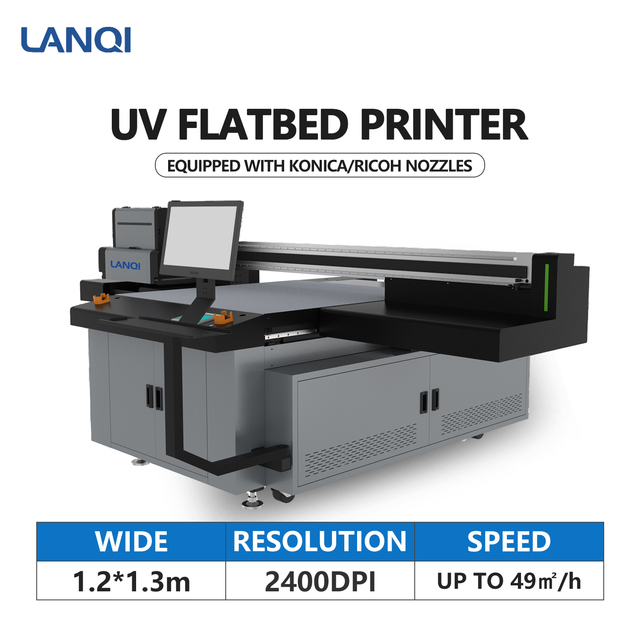 Commercial Grade Large Format Factory Direct Supply Multi Material Flatbed UV Printer for Acrylic KT Board Phone case Printing