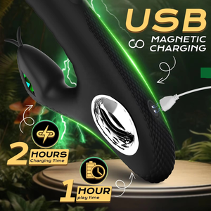 10 Frequency Modes Snake Design <b>Dildo</b> Silicone Licking Vibrator For Adult - Product Image 4