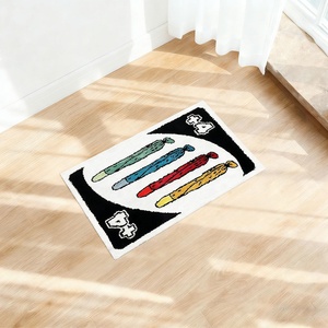 Alfombra de juego de mesa creativa al por mayor, alfombra rectangular <span class=keywords><strong>UNO</strong></span> <span class=keywords><strong>Wild</strong></span> Draw Four Plus 4 Shape - Product Image 1