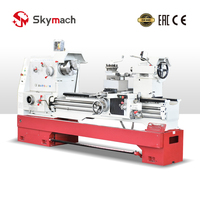 Torno Manual de Metal de Alta Precisión Skymach CA6280B Utilizado para Fabricar Varios Modelos de Precisión en Metal