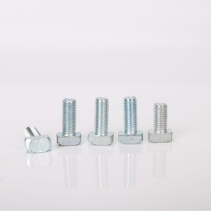 T <b>Bolt</b> Profile Fasteners M6 M8 M10 Nickel Plated Hex <b>Flange</b> Head For Aluminum Alloy Square Tube Industrial Use - Product Image 5