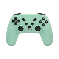 Control Inalámbrico para Switch 2 y PC con Volante, Botón Turbo y Motor de Vibración