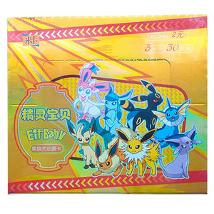 Fan Art Elf Baby Origin, Productos Pokemonizados en Chino Simplificado, Eevee Tcg, Juego de Cartas Coleccionables, Paquete de Refuerzo, Caja de Regalo en Stock - Product Image 2