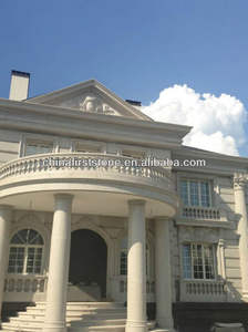 MCS242 columna de piedra caliza blanca, pilares de decoración de puerta Exterior, columna romana de mármol para decoración de <span class=keywords><strong>casa</strong></span> en venta - Product Image 6