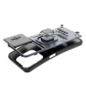 Funda protectora para lente de cámara, parachoques a prueba de golpes, funda de teléfono con soporte de anillo de Metal para <span class=keywords><strong>OPPO</strong></span> Realme C63 4G 16 Pro Max - Product Image 4