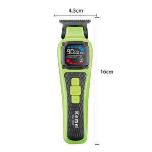 Kemei Electric <b>Hair</b> <b>Clipper</b> KM-1863 Rechargeable LCD Display Adjustable Lengths For Men - Product Image 5
