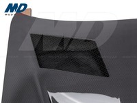 Capot en fibre de carbone Style Vis pour 2012-2016 Hyundai Genesis Couper