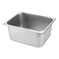 Eiscreme GN-Behälter aus 304 Edelstahl, Dampf-/Brennstoff-betrieben, Catering-Buffet-Speisebehälter, Gastronorm, Stapelbar, für Gewerbliche Nutzung