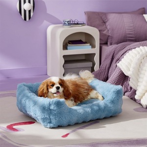 Groothandel Nieuwe All-Season Universele <span class=keywords><strong>Pet</strong></span> Mat Duurzaam Rechthoekig Hondenbed Voor Kattenhond Klassieke Stijl Effen Vierkant Winter Klaar - Product Image 4