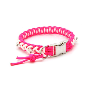 Schattige Kleine Honden Graveren Anker Kralen Mentale Gesp Op Maat Logo Naam Gevlochten Fancy Macrame Paracord Hondenhalsband - Product Image 6