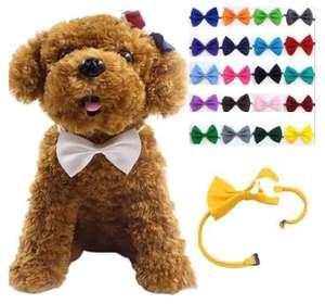 Collier cravate ajustable pour animaux de compagnie, nœud papillon formel pour chien et chat, accessoires de mode pour petits et moyens animaux de compagnie - Product Image 5