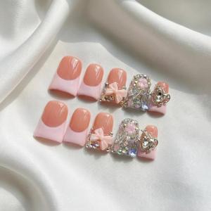 <span class=keywords><strong>Uñas</strong></span> Postizas <span class=keywords><strong>de</strong></span> Moda, Diseño <span class=keywords><strong>de</strong></span> Lujo en Forma <span class=keywords><strong>de</strong></span> <span class=keywords><strong>Pico</strong></span> <span class=keywords><strong>de</strong></span> Pato, para Fiesta <span class=keywords><strong>de</strong></span> Graduación, Venta al por Mayor, <span class=keywords><strong>Uñas</strong></span> Postizas Hechas a Mano, Personalizadas, en Oferta - Product Image 3