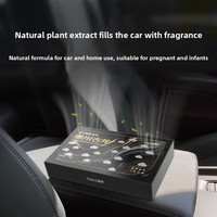 Désodorisant de baume de parfum solide moderne haut de gamme élimination des odeurs de parfum aromatique longue durée pour purificateur d'air en plastique de voiture et de maison