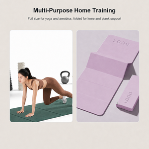 <span class=keywords><strong>Tapis</strong></span> <span class=keywords><strong>de</strong></span> sol multifonctionnel pour exercices à domicile, antidérapant, pliable, pour plank, étirements, yoga, pilates et entraînement en salle <span class=keywords><strong>de</strong></span> sport - Product Image 3