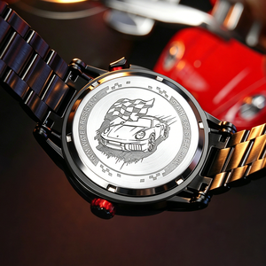 Montre à Quartz Créative pour Homme avec Cadran Rotatif, Style Sportif Modifié 911, pour le Dropshipping et la Vente en Gros - Product Image 4