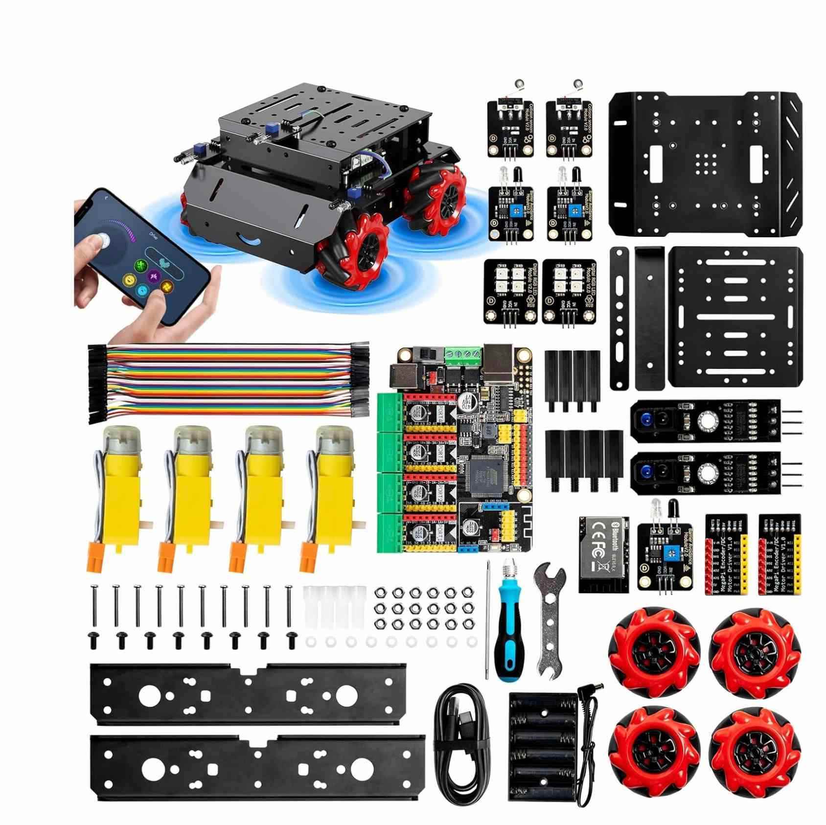 ロボット工作パーツ大量（新品含む） Raspberry Pi Arduino 効率的なArduino Raspberry Piロボット統合のための革新的なソリューション