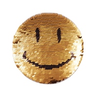 Prix usine arc-en-ciel coeur broderie paillettes Patch fer sur pour vêtements fille Applique autocollant