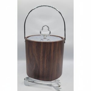 Vente chaude seau à glace moderne en métal et en bois pour la maison et l'hôtel prix de gros pour les fêtes et le but décoratif de l'Inde - Product Image 1