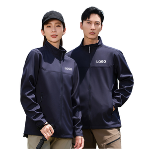 เสื้อแจ็คเก็ตแบบมีซิปสำหรับผู้ชาย สไตล์บาง คอตั้ง ผลิตตามแบบ OEM สำหรับฤดูใบไม้ร่วง เหมาะสำหรับกิจกรรมกลางแจ้ง - Product Image 1