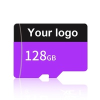 Carte mémoire de niveau 10 de vitesse miniature 16GB 64GB 32GB 128GB 256GB d'origine d'usine, utilisée pour les cartes TF mobiles
