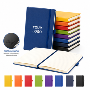 Taccuino Diario di Alta Qualità in Similpelle PU con Copertina Rigida A5 A6, <span class=keywords><strong>Quaderno</strong></span> per Ufficio a Righe con Stampa Personalizzata e Logo - Product Image 2
