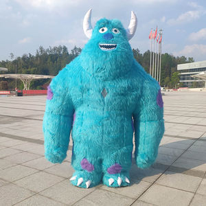 할로윈 모피 동물 카니발 워킹 원피스 세트 모피 마스코트 의상 풍선 의상 마스코트 성인 고릴라 원숭이 - Product Image 5