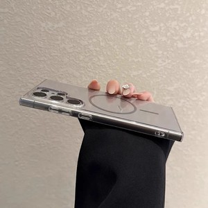 <span class=keywords><strong>Coque</strong></span> de téléphone rigide ultra-fine et transparente pour <span class=keywords><strong>Samsung</strong></span> Galaxy S26 S24 Plus S25 Ultra, compatible avec la charge sans fil, <span class=keywords><strong>coque</strong></span> magnétique - Product Image 5