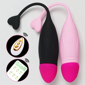 Yeni varış uzaktan kumanda titreşimli yumurta silikon kablosuz atlama yumurta kız Anal Plug vibratör erkekler için seks oyuncakları Masturbators - Product Image 2