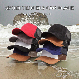 Gorra de Béisbol Trucker Negra Personalizada, de 5 Paneles, con Visera Curva, para Deporte, Formal o Uso Diario, para Hombre y Mujer, Venta al Por Mayor - Product Image 2