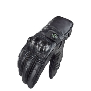 Gants de moto d'hiver Vemar 100% imperméables et chauds, gants de moto pour écran tactile, gants de moto en cuir - Product Image 2