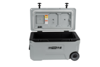 Glacière isotherme grande capacité 50L en PP/PE pour le transport de vin jusqu'à 3 jours, idéale pour le camping et les activités de plein air